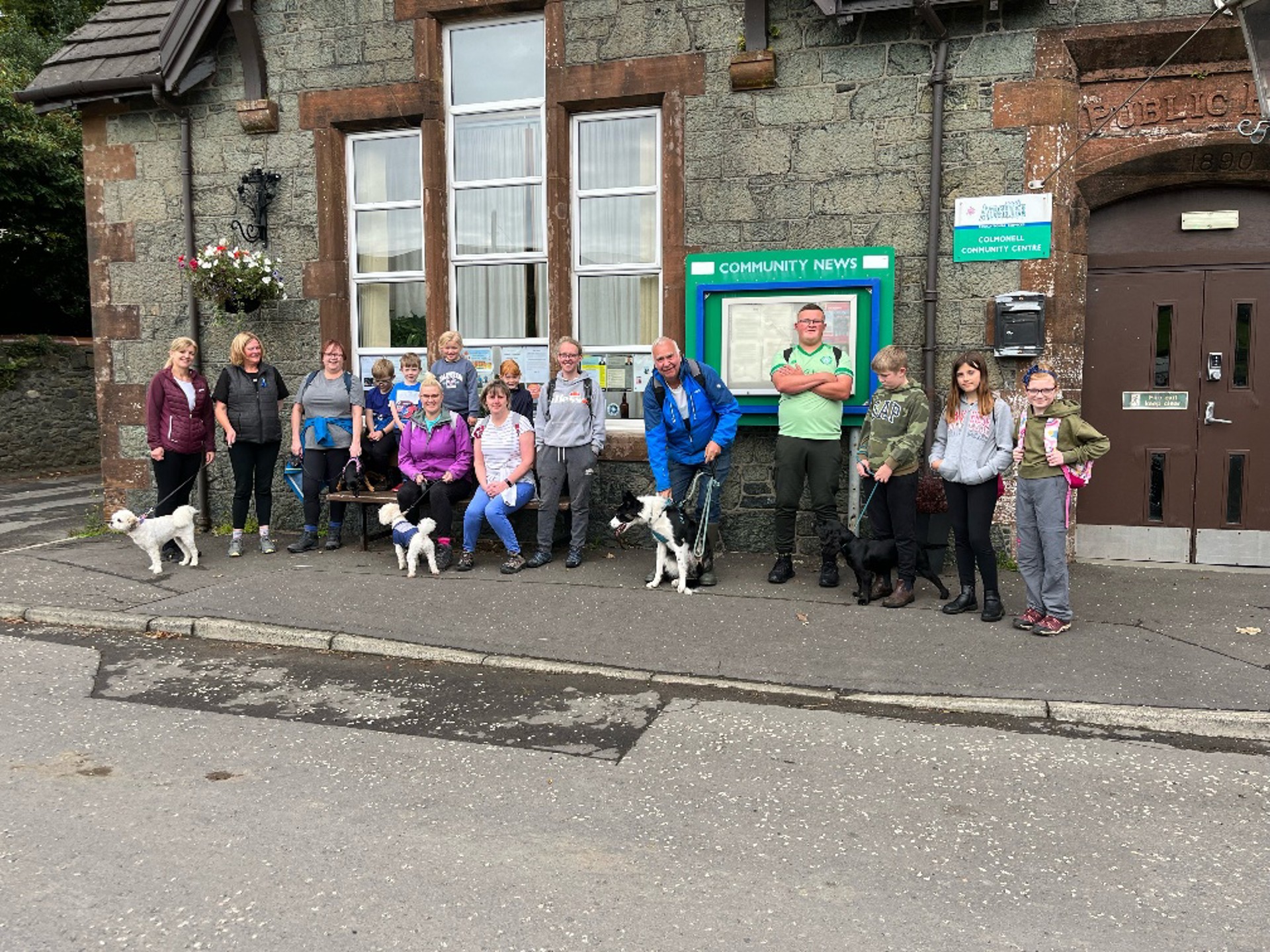 Walking Group Photo Colmonellblog Robinmckelvie